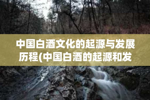 中国白酒文化的起源与发展历程(中国白酒的起源和发展历程)