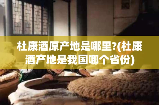 杜康酒原产地是哪里?(杜康酒产地是我国哪个省份)