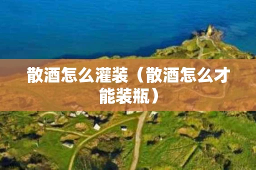 散酒怎么灌装（散酒怎么才能装瓶）