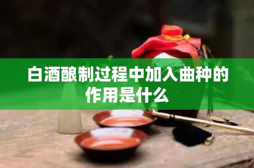白酒酿制过程中加入曲种的作用是什么