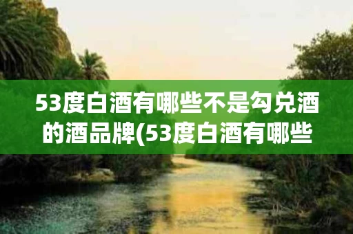 53度白酒有哪些不是勾兑酒的酒品牌(53度白酒有哪些不是勾兑酒的酒品牌呢)