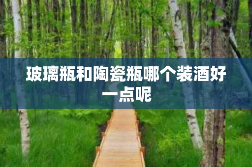 玻璃瓶和陶瓷瓶哪个装酒好一点呢 玻璃瓶和陶瓷瓶哪个装酒好一点呢