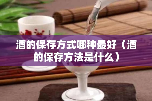 酒的保存方式哪种最好（酒的保存方法是什么）
