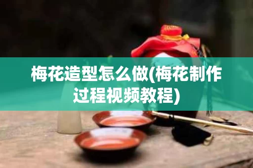梅花造型怎么做(梅花制作过程视频教程)