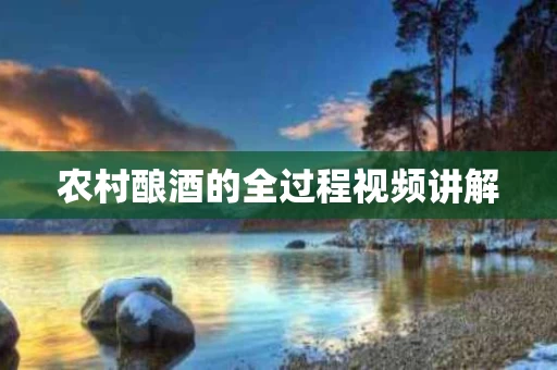 农村酿酒的全过程视频讲解