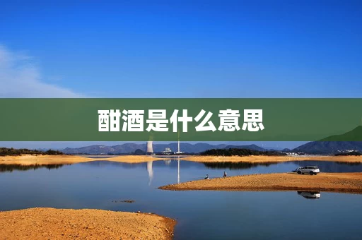 酣酒是什么意思