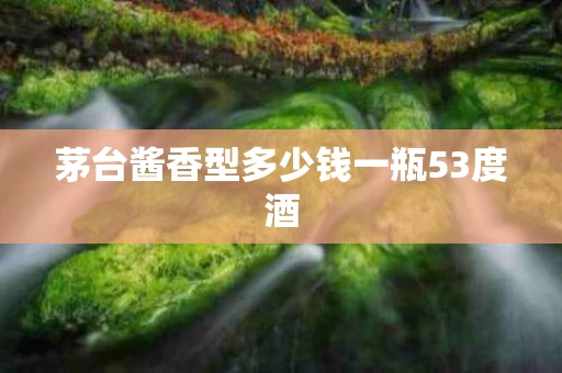 茅台酱香型多少钱一瓶53度酒