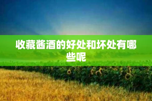 收藏酱酒的好处和坏处有哪些呢
