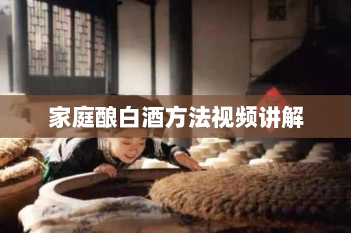 家庭酿白酒方法视频讲解