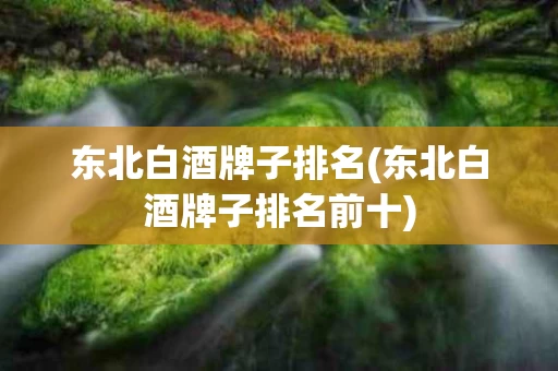 东北白酒牌子排名(东北白酒牌子排名前十)
