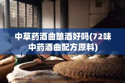 中草药酒曲酿酒好吗(72味中药酒曲配方原料)