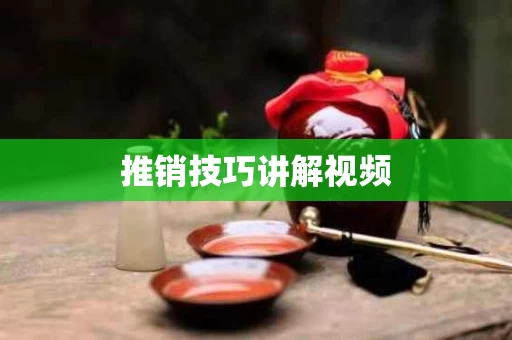 推销技巧讲解视频