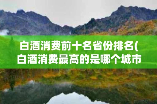 白酒消费前十名省份排名(白酒消费最高的是哪个城市)