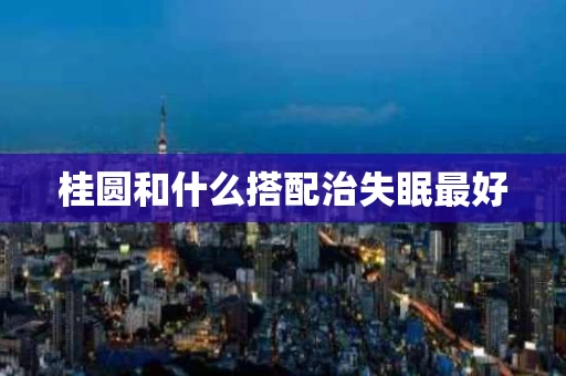桂圆和什么搭配治失眠最好
