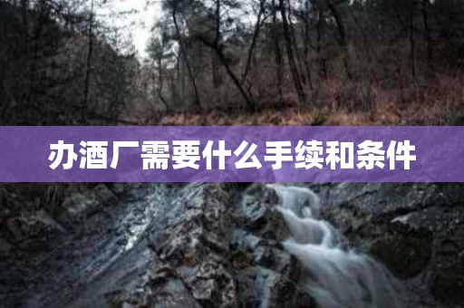 办酒厂需要什么手续和条件