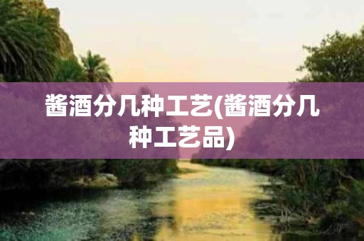 酱酒分几种工艺(酱酒分几种工艺品)