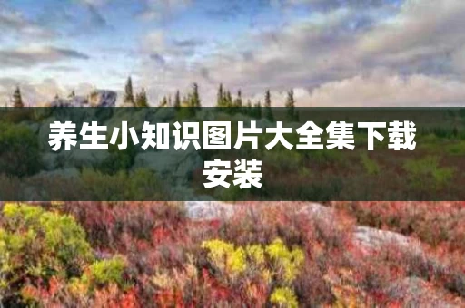 养生小知识图片大全集下载安装