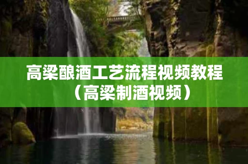 高梁酿酒工艺流程视频教程（高梁制酒视频）