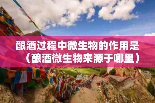 酿酒过程中微生物的作用是（酿酒微生物来源于哪里）