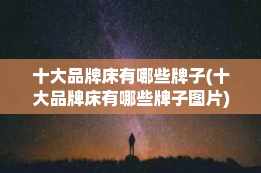 十大品牌床有哪些牌子(十大品牌床有哪些牌子图片)