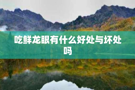 吃鲜龙眼有什么好处与坏处吗
