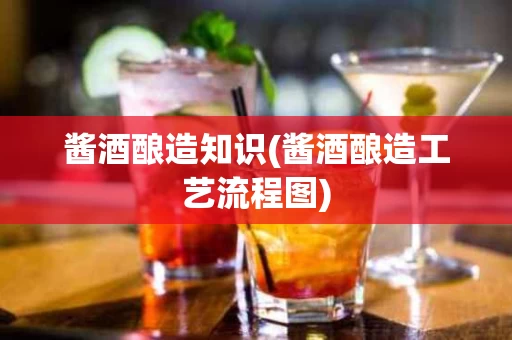 酱酒酿造知识(酱酒酿造工艺流程图)