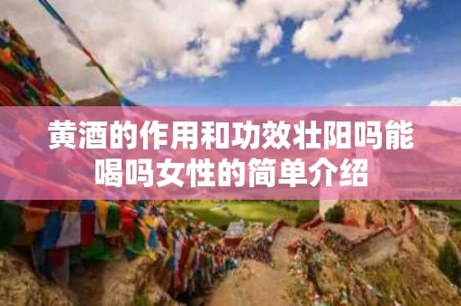 黄酒的作用和功效壮阳吗能喝吗女性的简单介绍