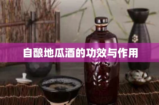 自酿地瓜酒的功效与作用