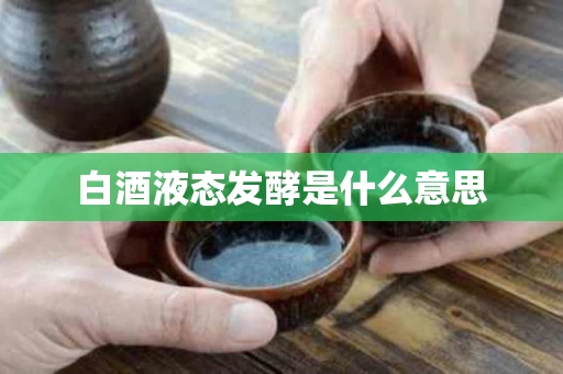 白酒液态发酵是什么意思