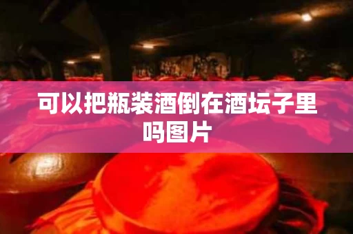 可以把瓶装酒倒在酒坛子里吗图片