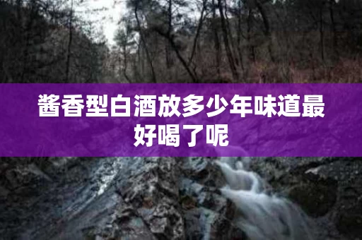 酱香型白酒放多少年味道最好喝了呢