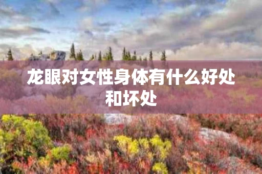 龙眼对女性身体有什么好处和坏处