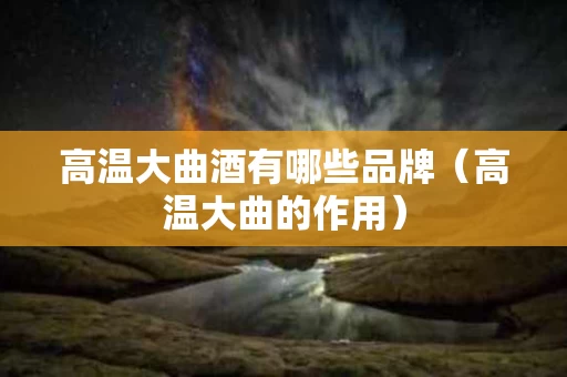 高温大曲酒有哪些品牌（高温大曲的作用）