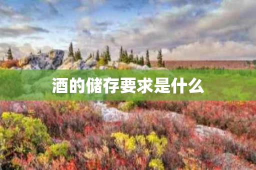 酒的储存要求是什么
