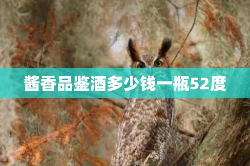 酱香品鉴酒多少钱一瓶52度