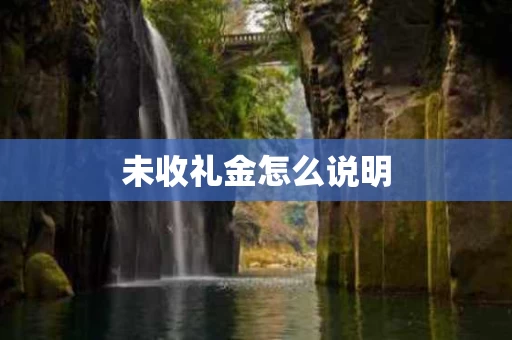 未收礼金怎么说明
