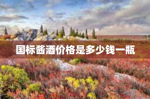 国标酱酒价格是多少钱一瓶