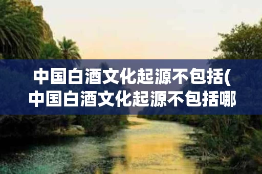 中国白酒文化起源不包括(中国白酒文化起源不包括哪些)