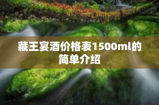 藏王宴酒价格表1500ml的简单介绍