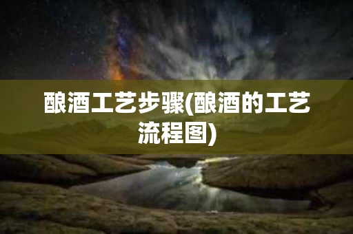 酿酒工艺步骤(酿酒的工艺流程图)