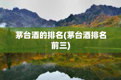 茅台酒的排名(茅台酒排名前三)