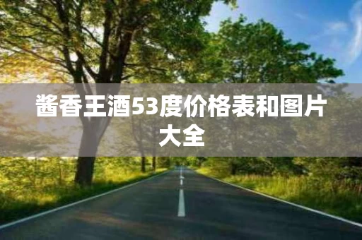 酱香王酒53度价格表和图片大全