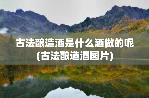 古法酿造酒是什么酒做的呢(古法酿造酒图片)