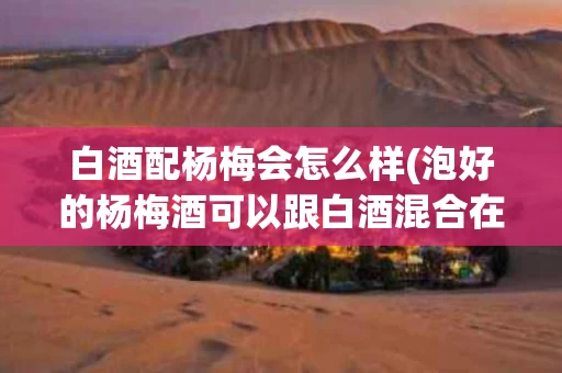 白酒配杨梅会怎么样(泡好的杨梅酒可以跟白酒混合在一起)