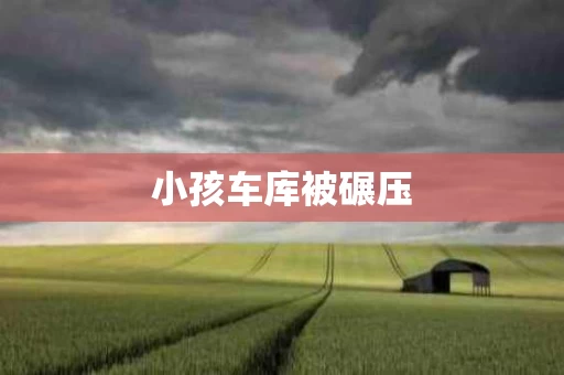 小孩车库被碾压