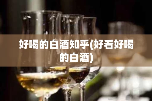 好喝的白酒知乎(好看好喝的白酒)