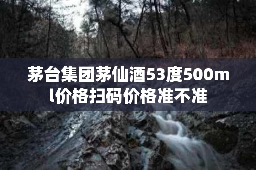 茅台集团茅仙酒53度500ml价格扫码价格准不准
