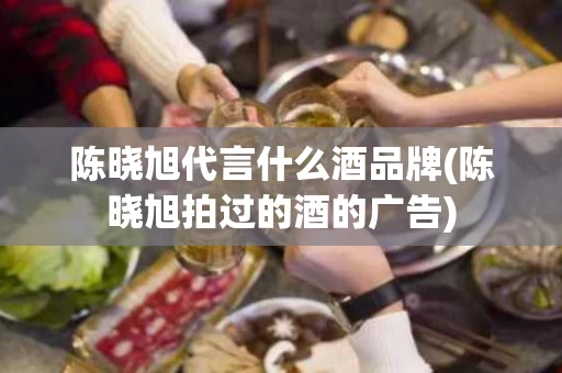 陈晓旭代言什么酒品牌(陈晓旭拍过的酒的广告)