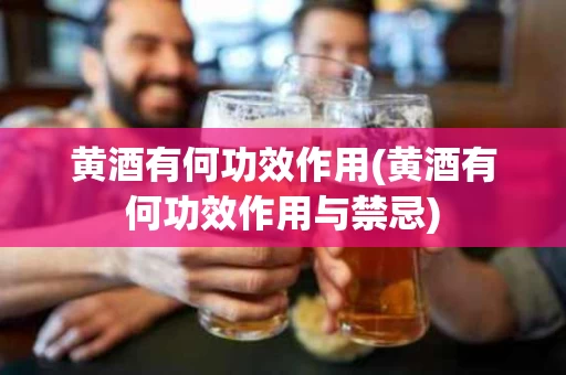 黄酒有何功效作用(黄酒有何功效作用与禁忌)