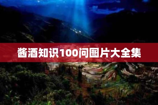酱酒知识100问图片大全集